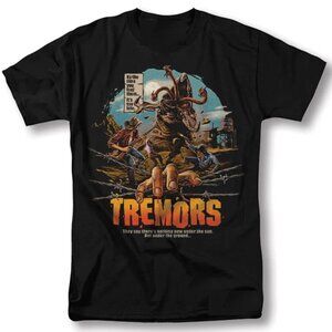Tremors Shirt Movie Classic Retro Graphic Design T-Shirt 236